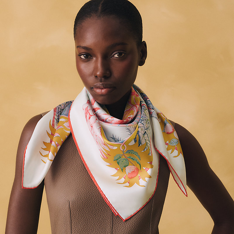 カレ ダブルフェイス90 《アロハ》 | Hermès - エルメス-公式サイト